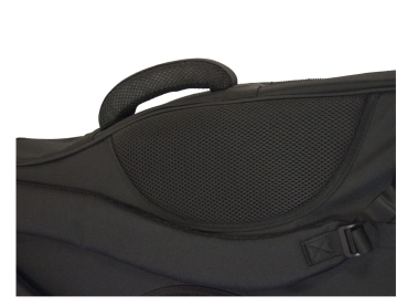 Preview: ML Gigbag für Klassik Gitarre - 4/4 Größe - blau/schwarz - Rucksackgarnitur